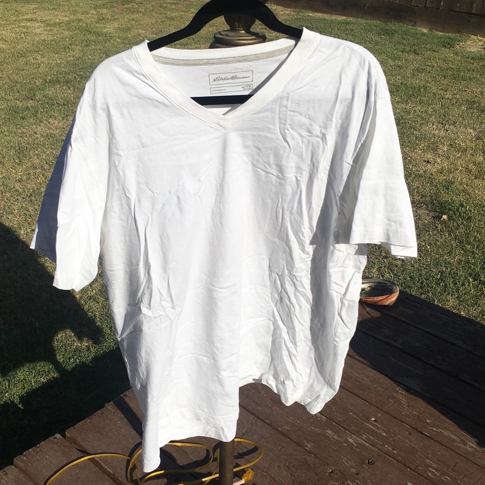 NEW Eddie Bauer TALL 2XL V Neck